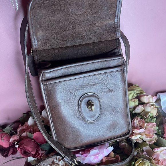 Coach vintage Murphy brown leather crossbody bag - Picture 9 of 12